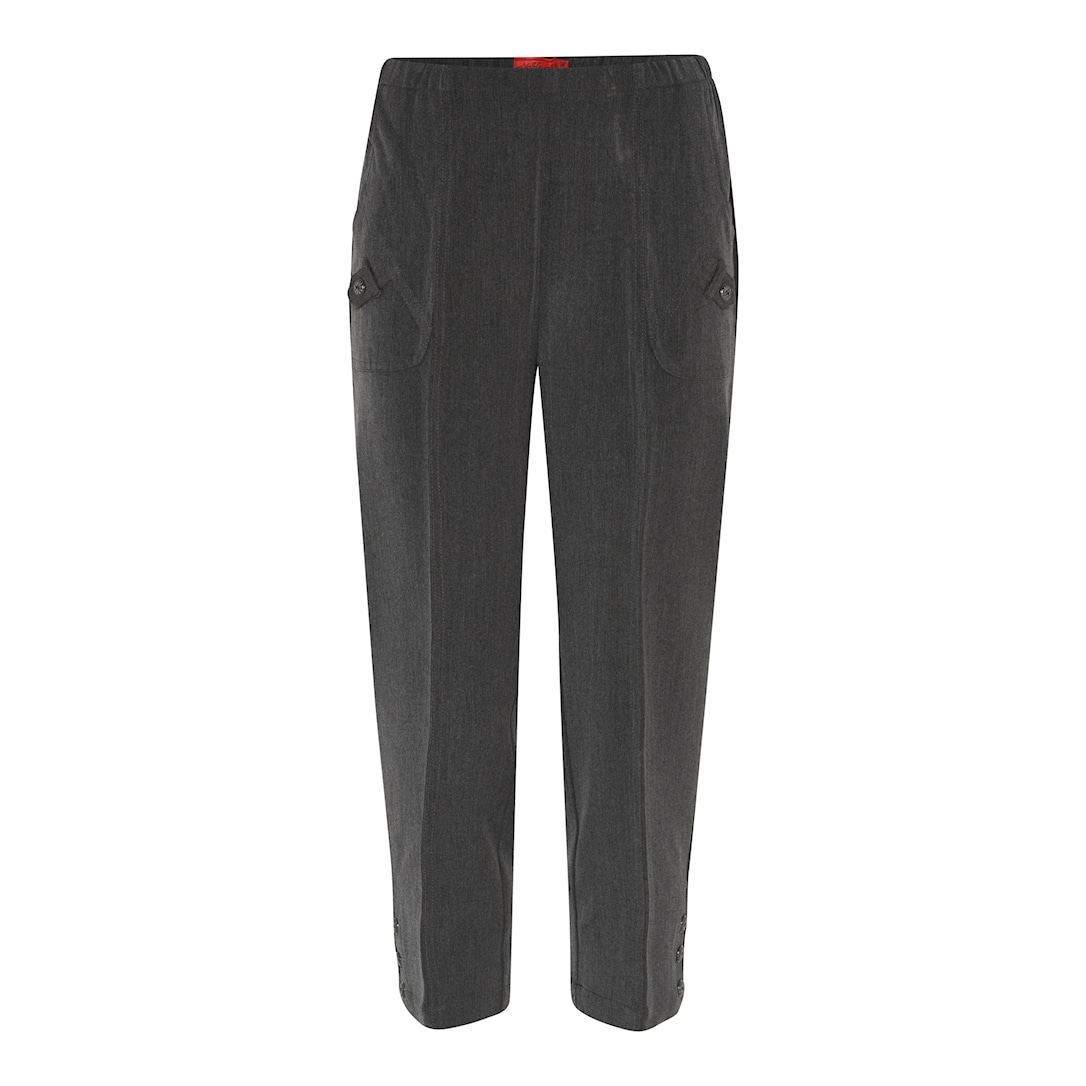 MICHA Top Mille - Real Grå - Str. 38