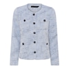 Blue tweed
