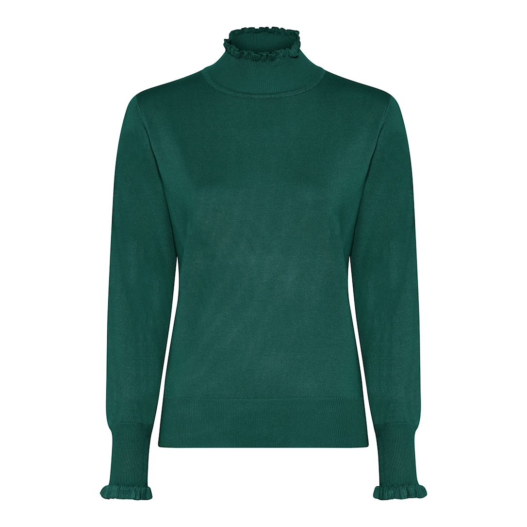 MICHA Viscose Strik - Grøn - M