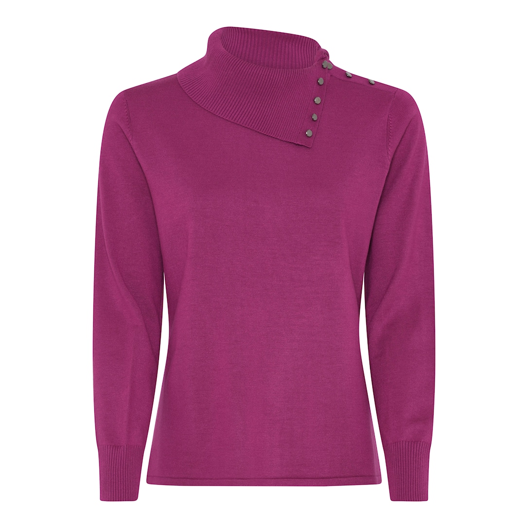 MICHA Viscose Strik - Pink - XXL