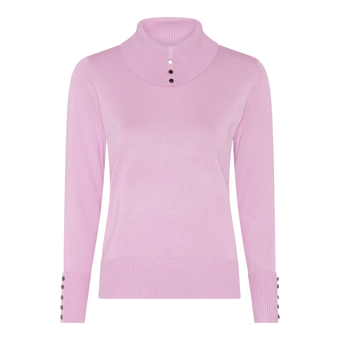 MICHA Viscose Strik - Rosa - S