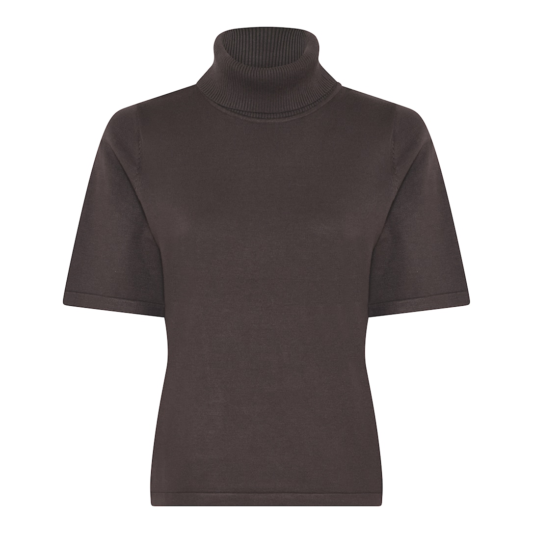 MICHA Viscose Strik - Brun - XXL