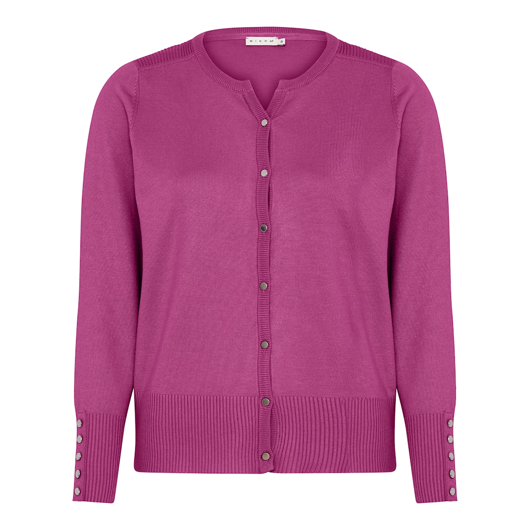 MICHA Viscose Strik - Pink - XXL