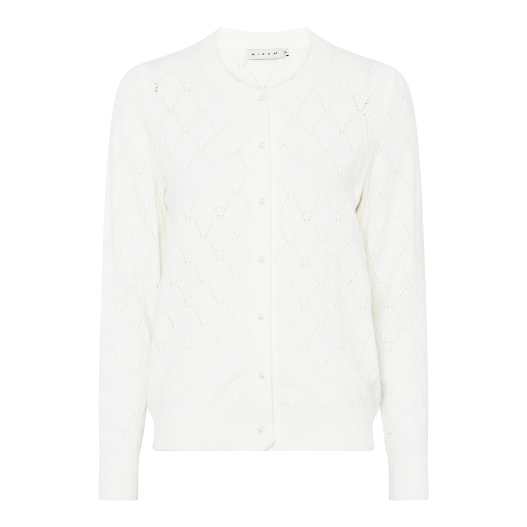 MICHA Fine Cosy Strik - Offwhite - L