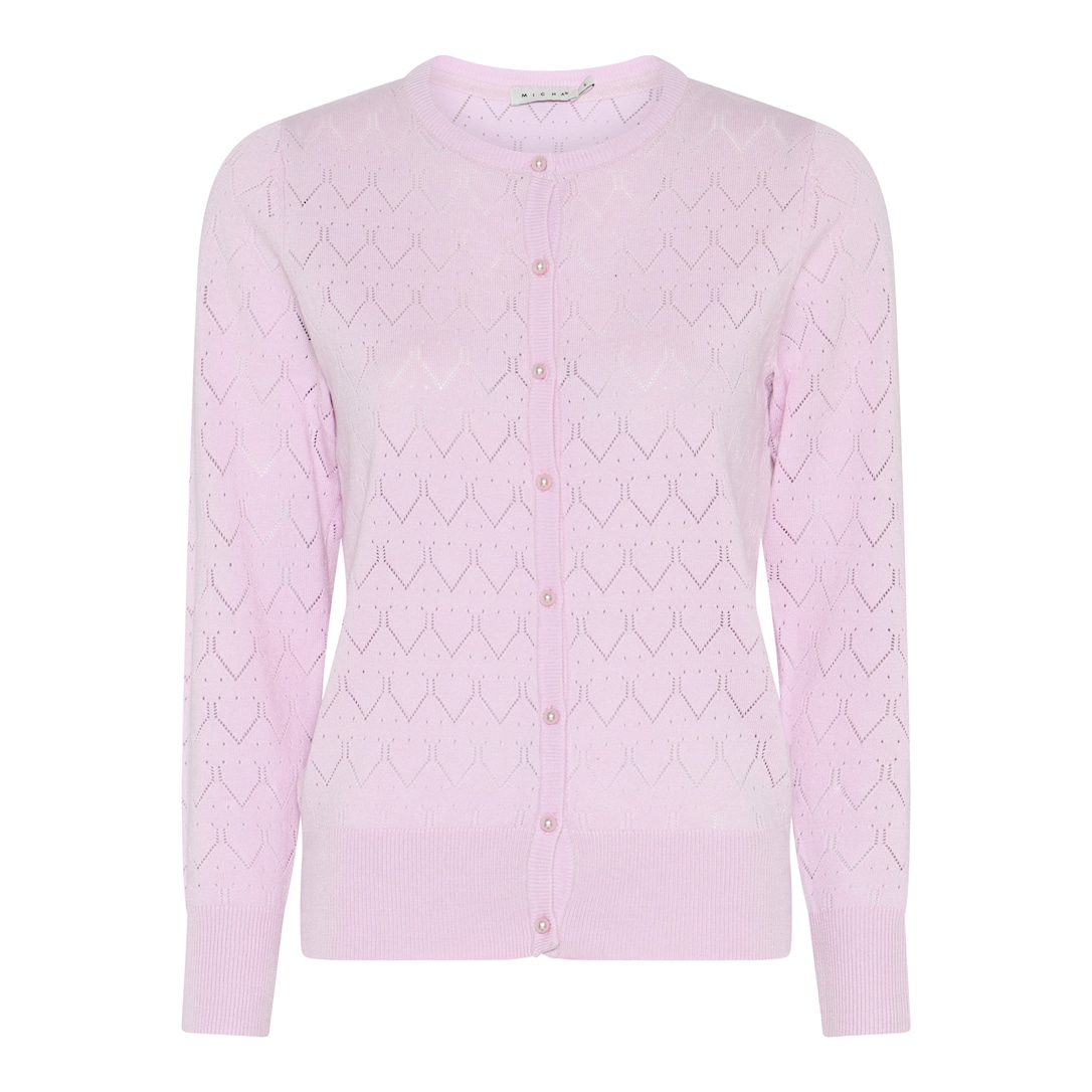 MICHA Eco Vero Forårs Strik - Rosa - XXL