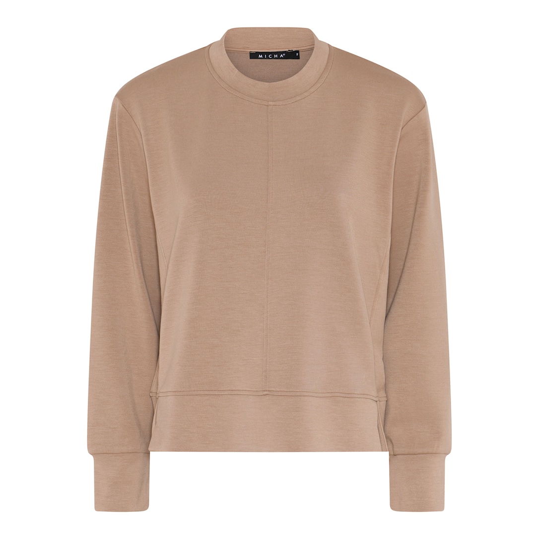 MICHA Top Sporty Forårs - Latte - XXL