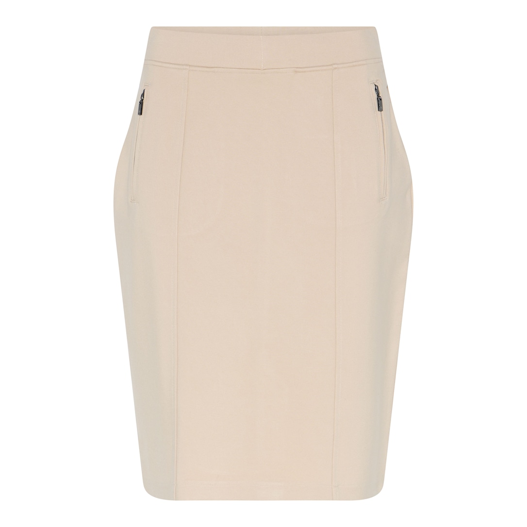 MICHA Top Stretch Fabric - Vaniljehvid - Str. 34