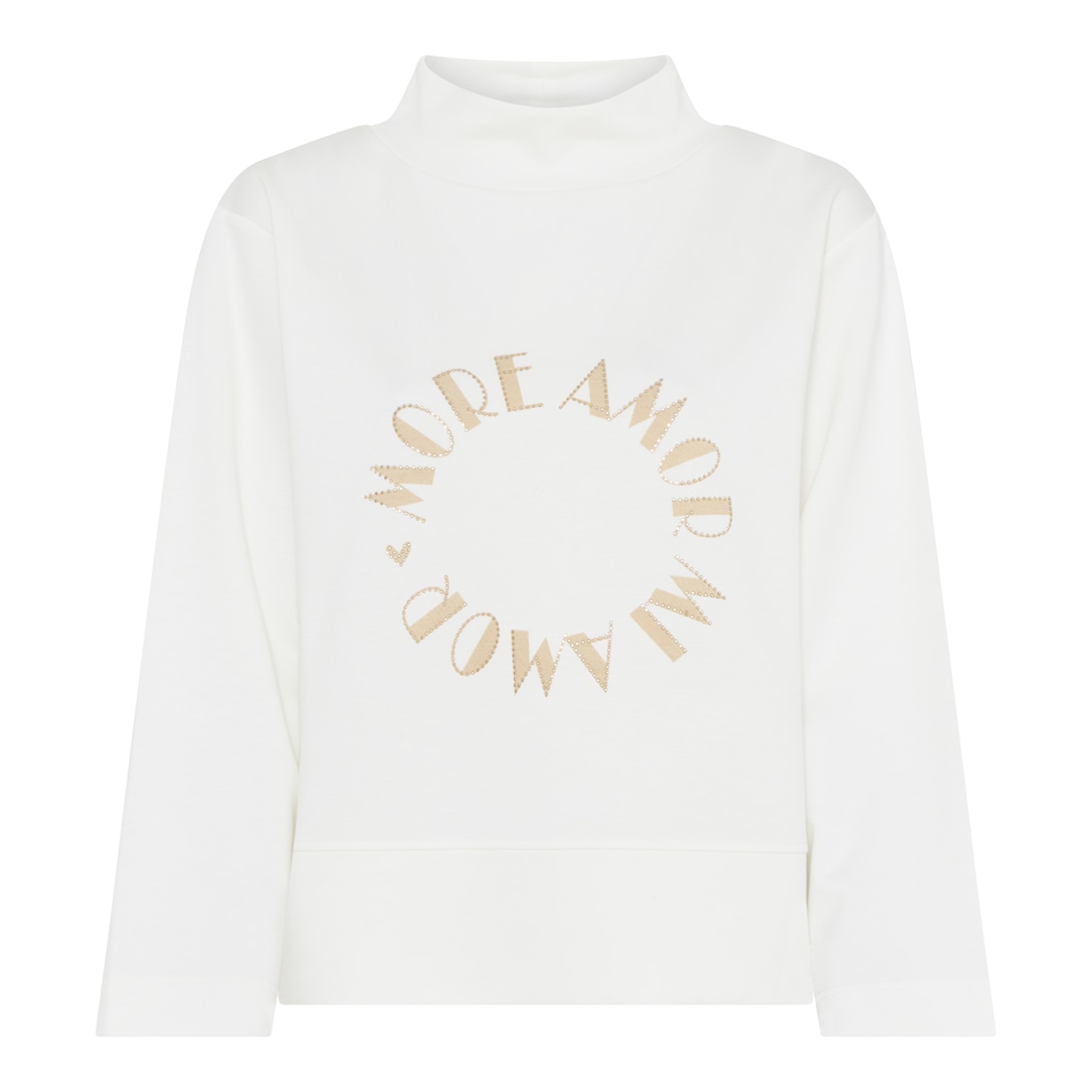 MICHA Top Sporty Forårs - Offwhite - XXXL