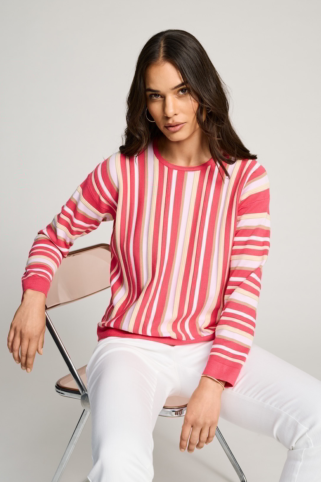 BasicEcoVero Spring StripeKnit