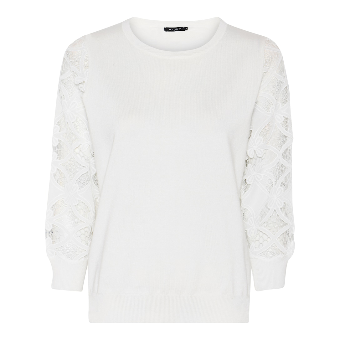 Knit with Fancy Lace