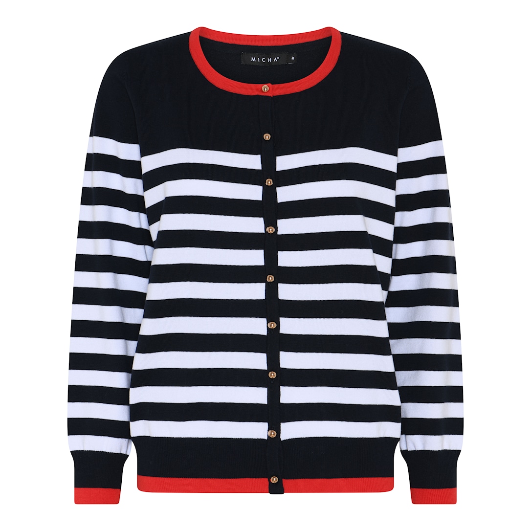 Cotton Nautical Stripe Knit