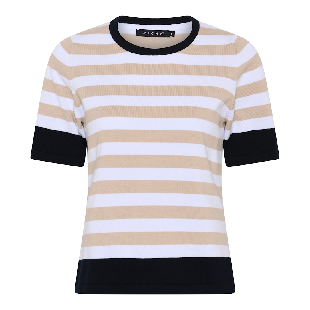 Cotton Nautical Stripe Knit