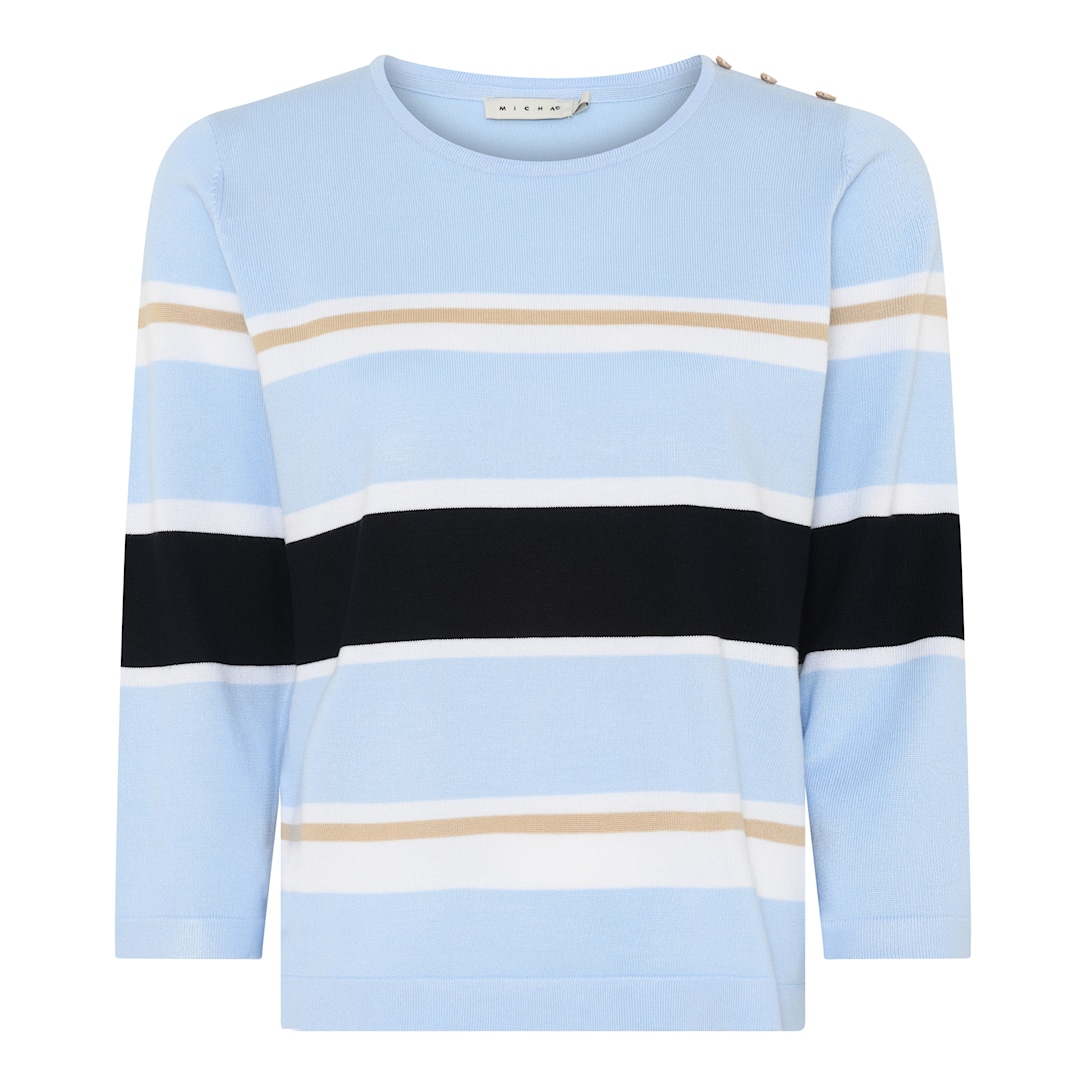 Basic Ecovero Stripe Knit