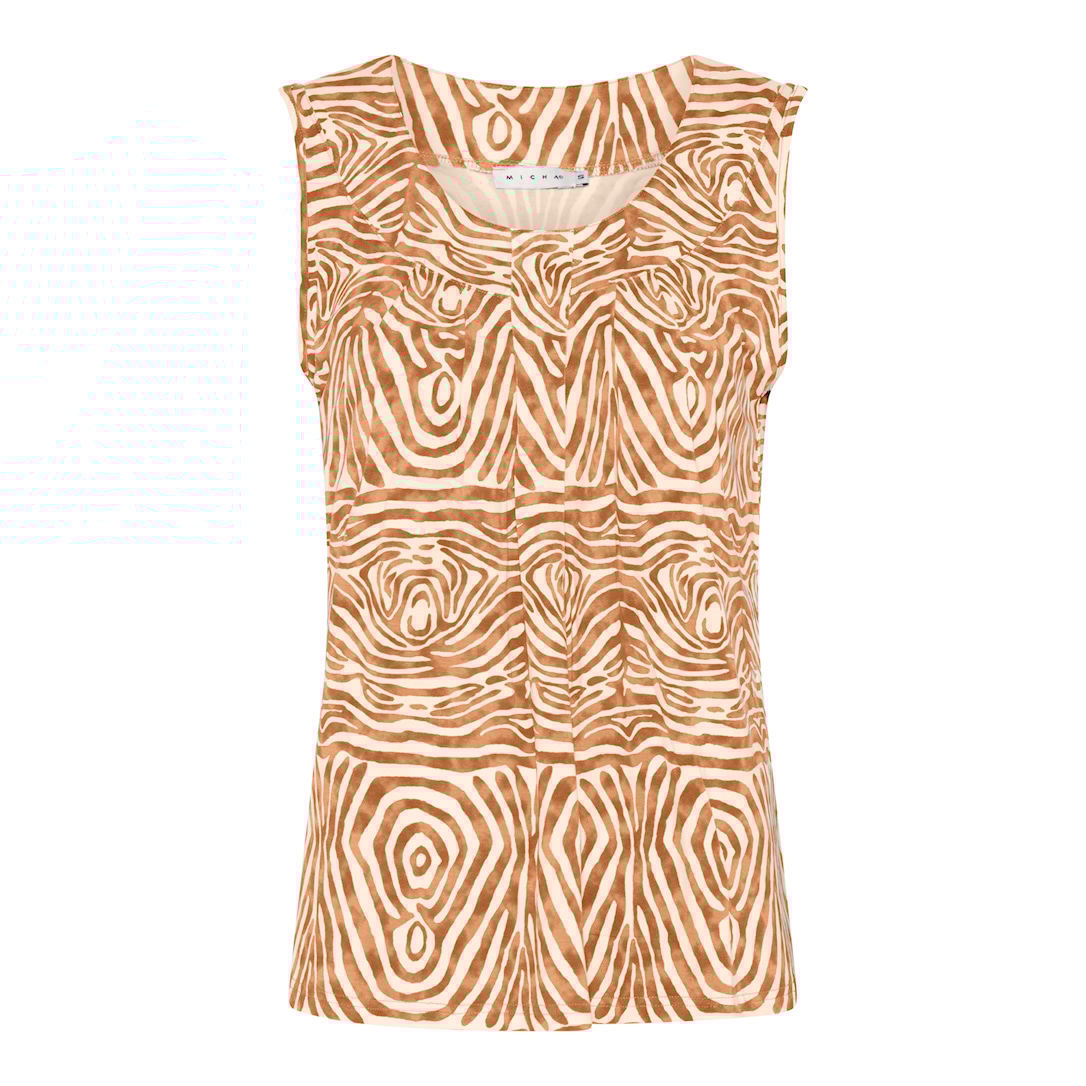 Basic Zebra Print T-shirt