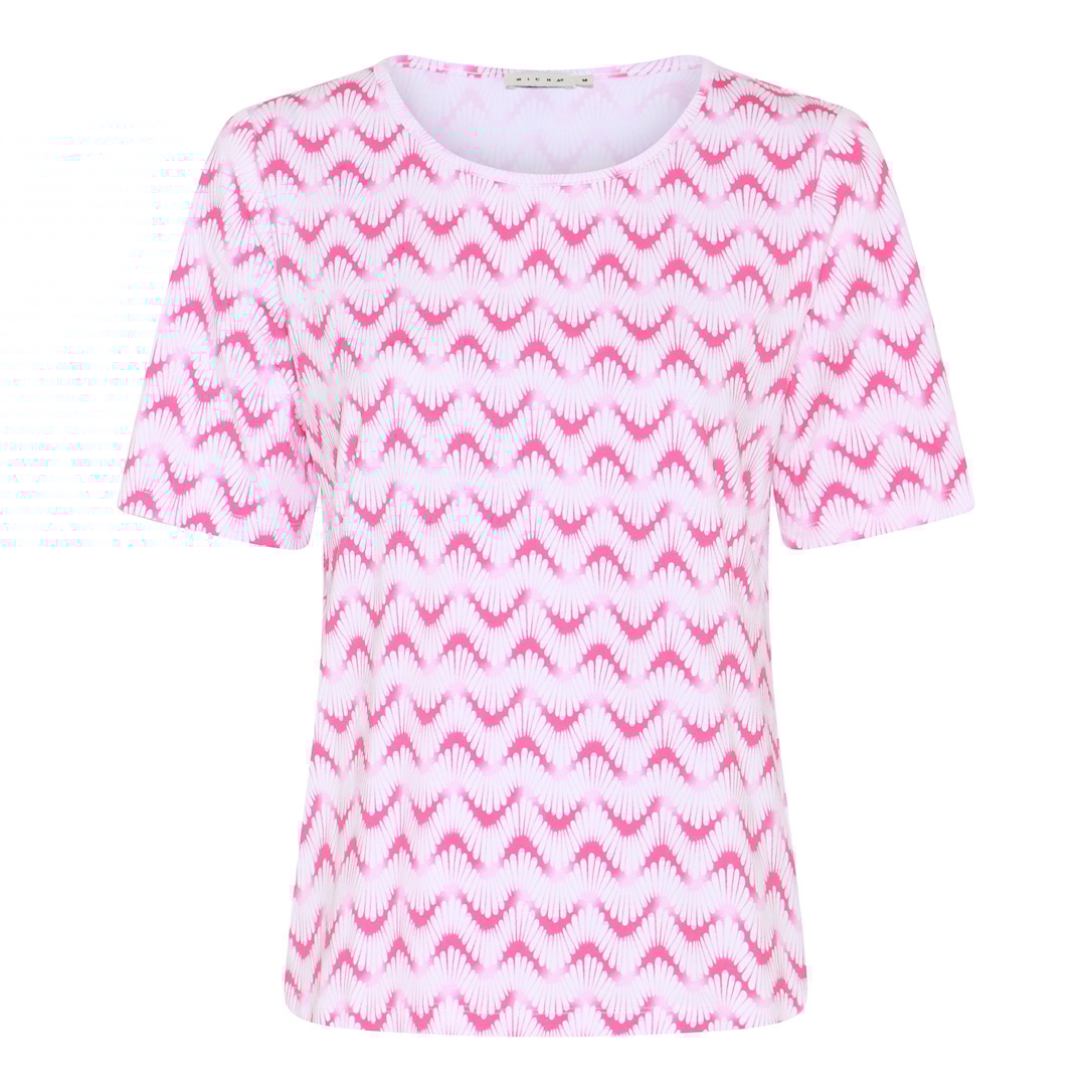 Basic Wave Print T-shirt