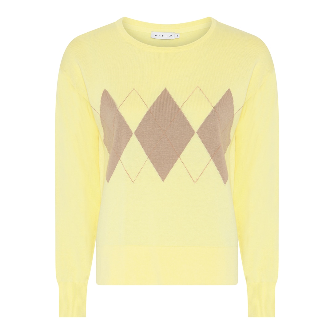 Basic Argyle Knit