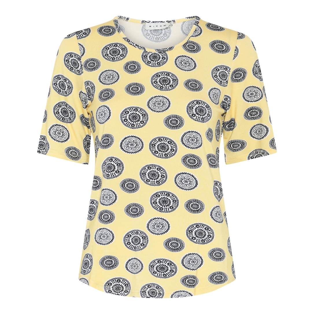 Basic Circle Print T-shirt