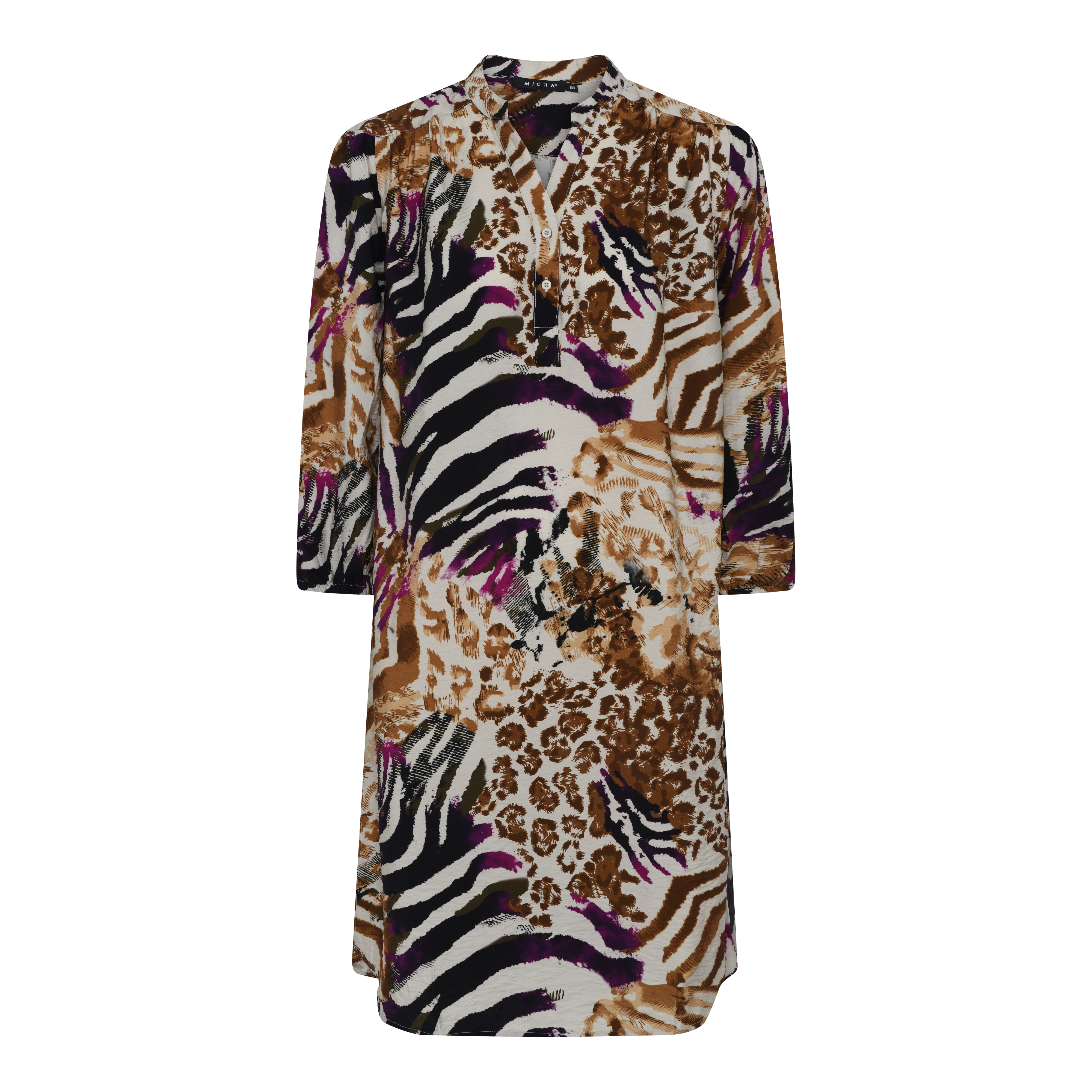 Brown  Jungle print