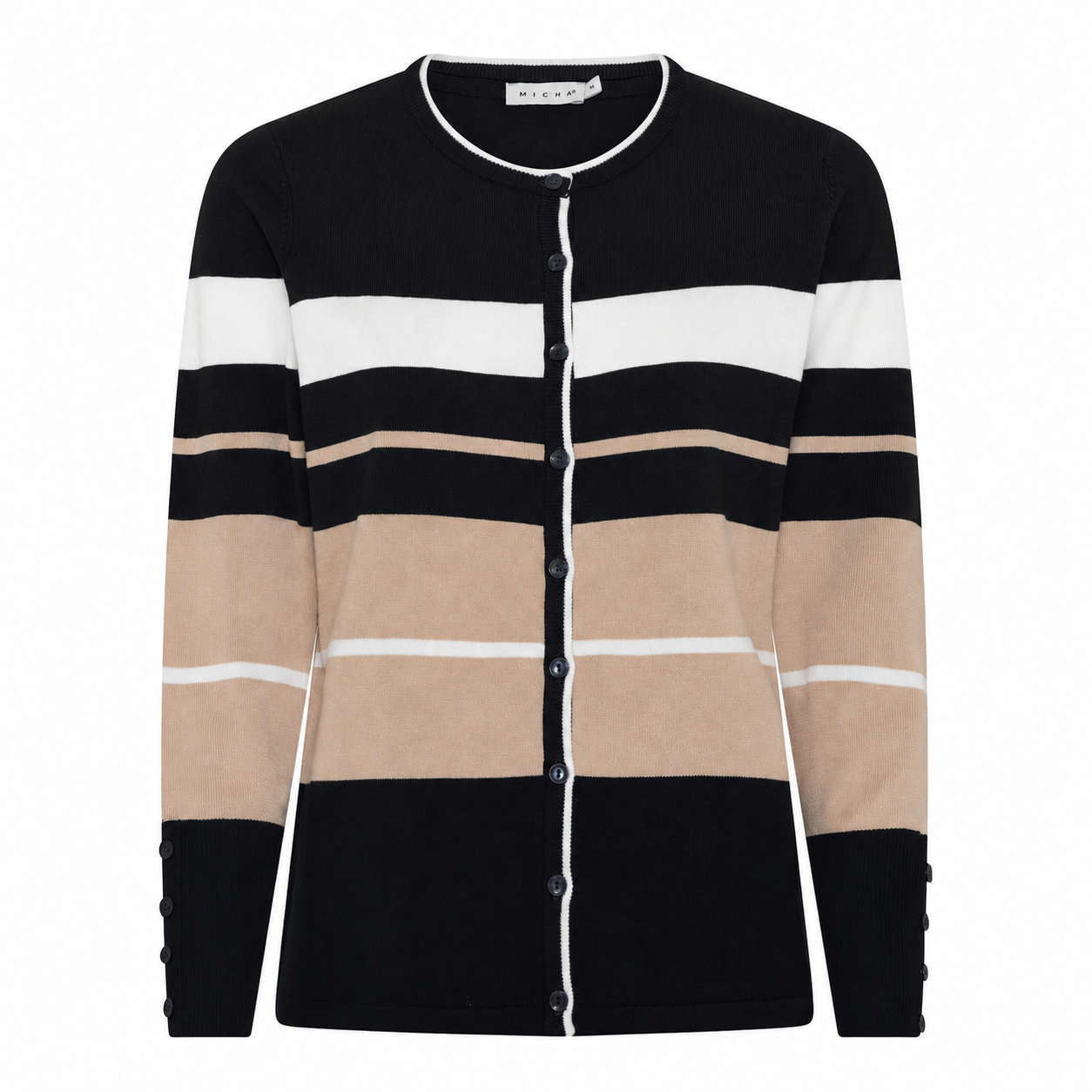 Navy/Off White/Camel/Navy