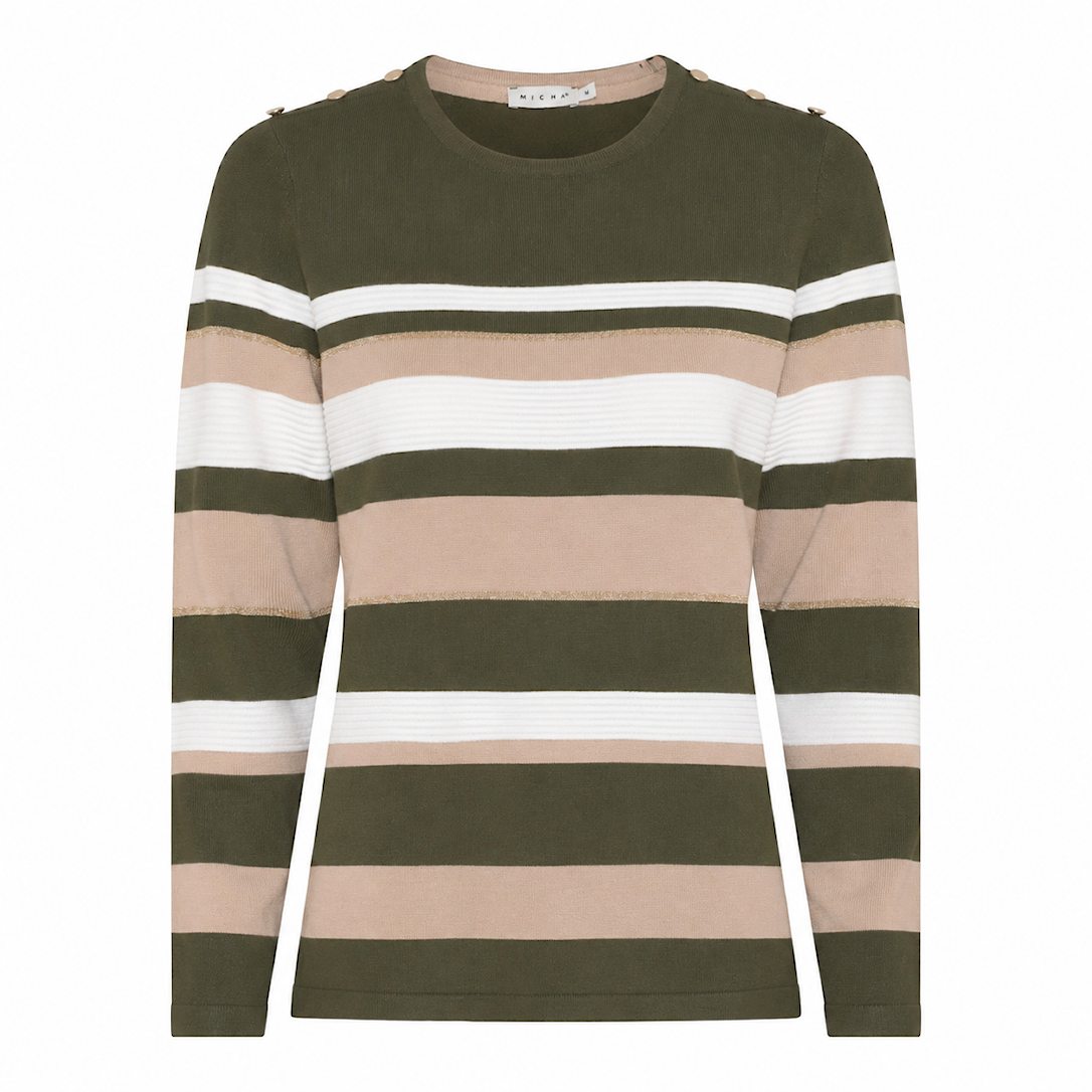 Basic Ecovero AutumnStripeKnit