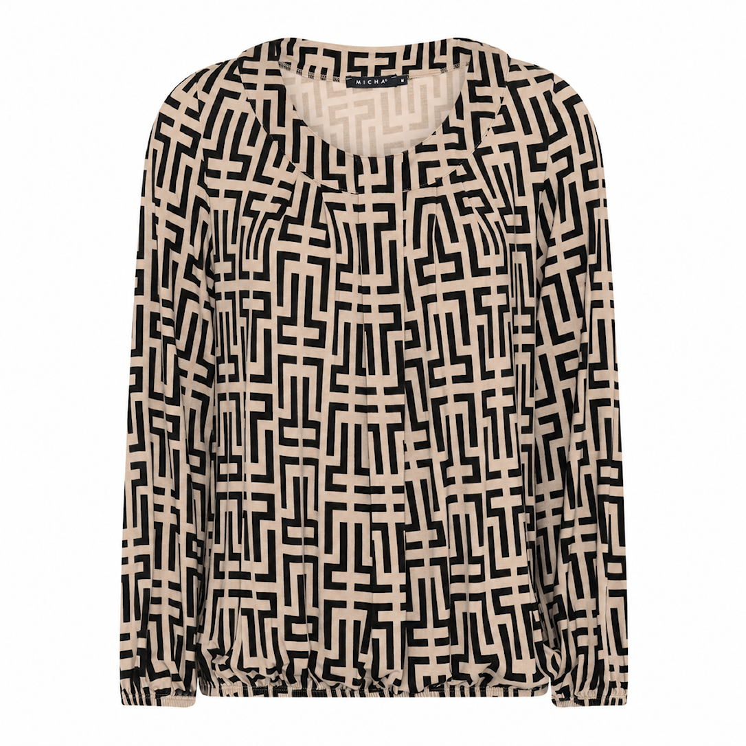 Graphic Jersey Print