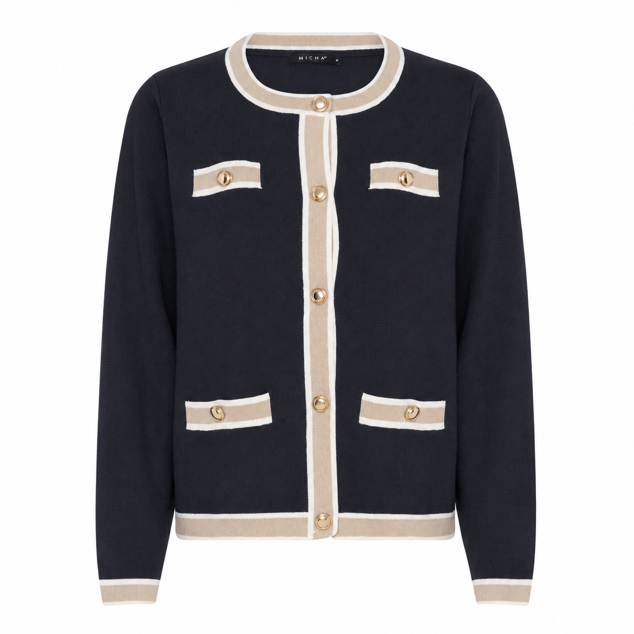 Navy/Soft Camel/Off White