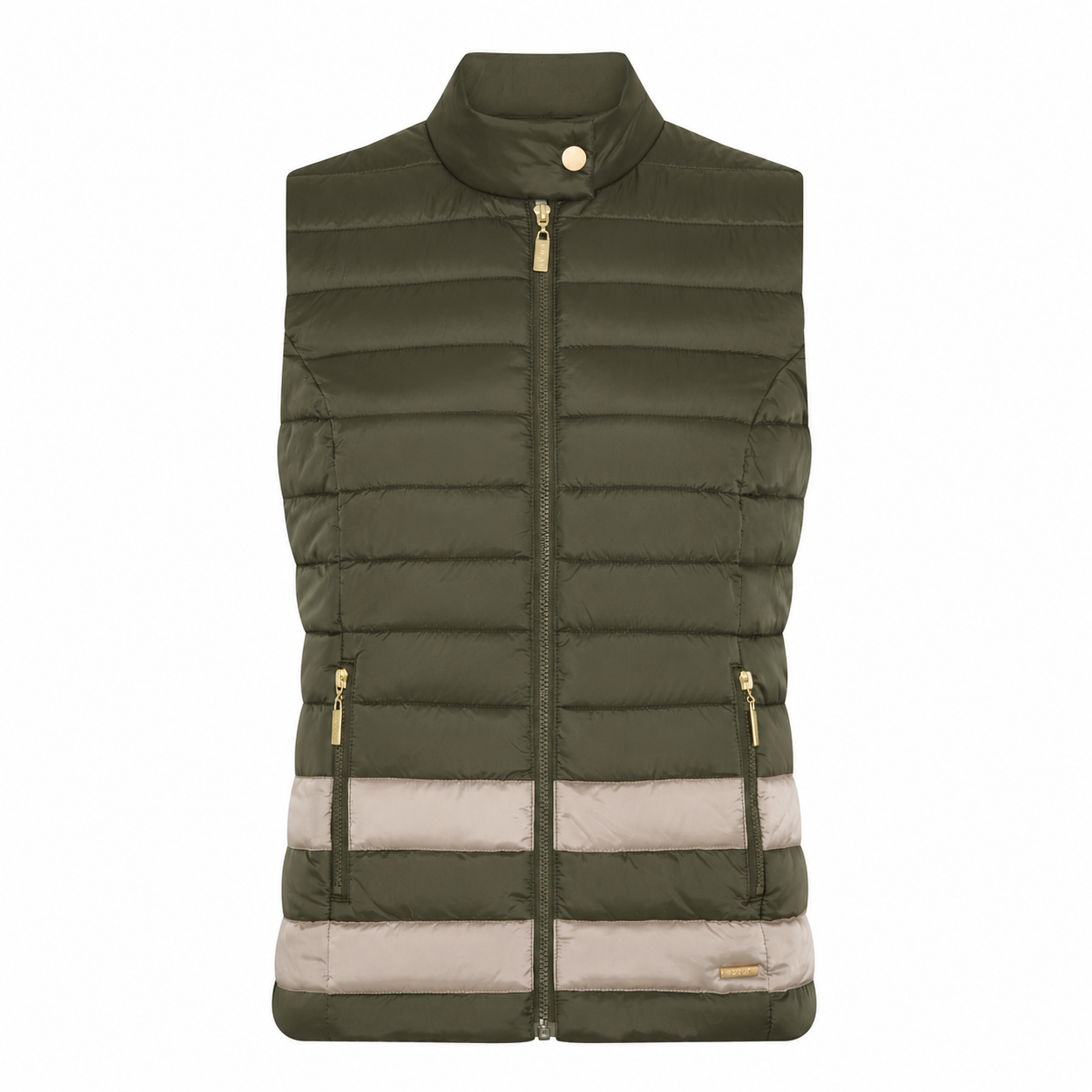 Oliv green/Camel