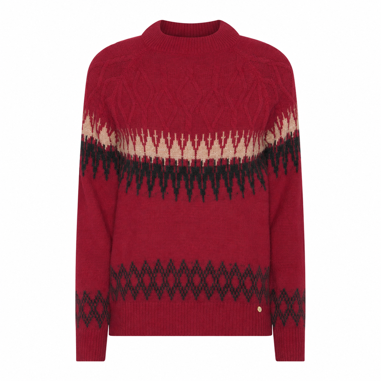 Very Berry/Charcoal/Camel