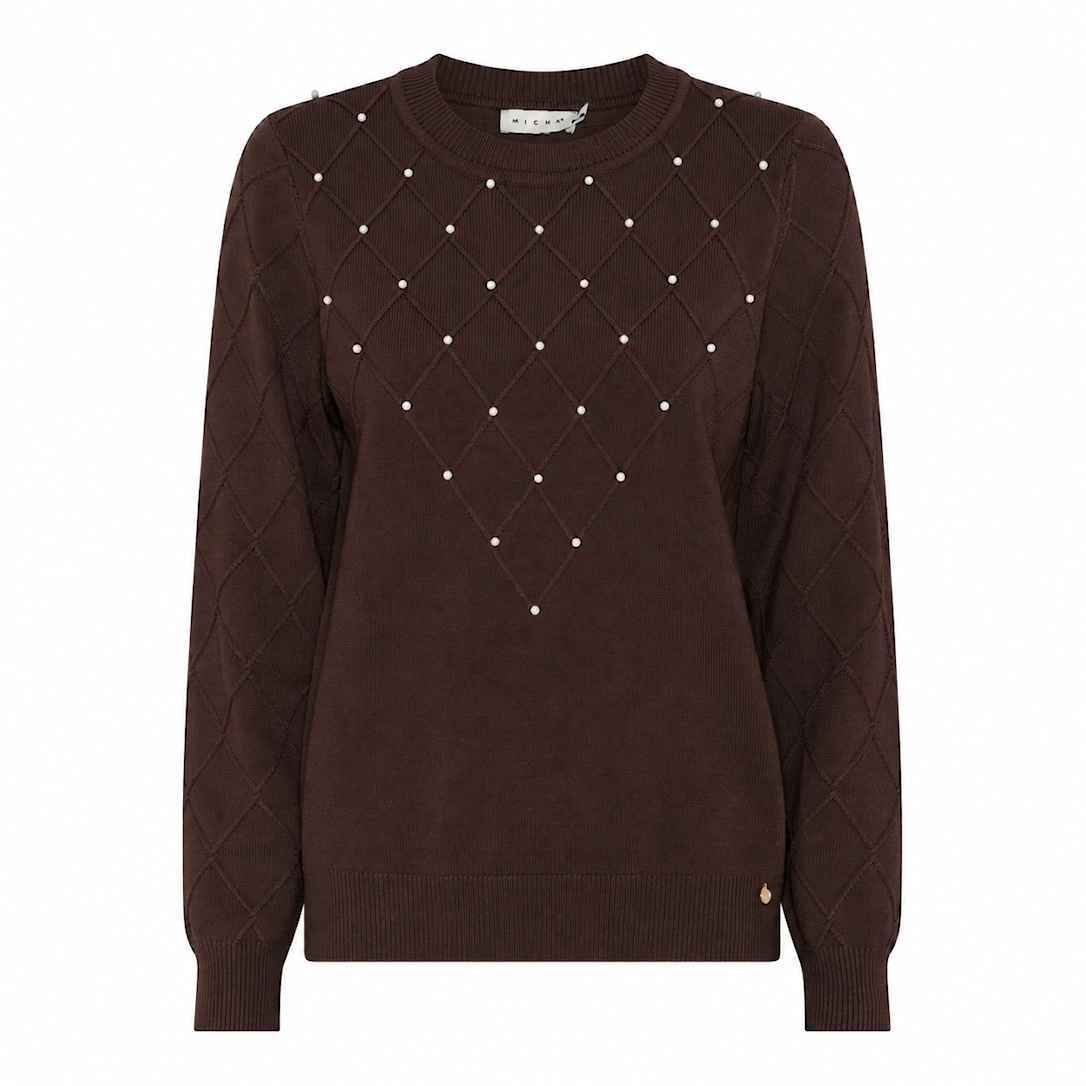Basic Pearl Detail Knit
