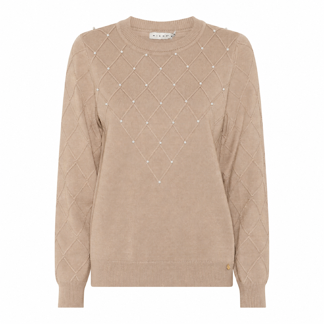 Basic Pearl Detail Knit