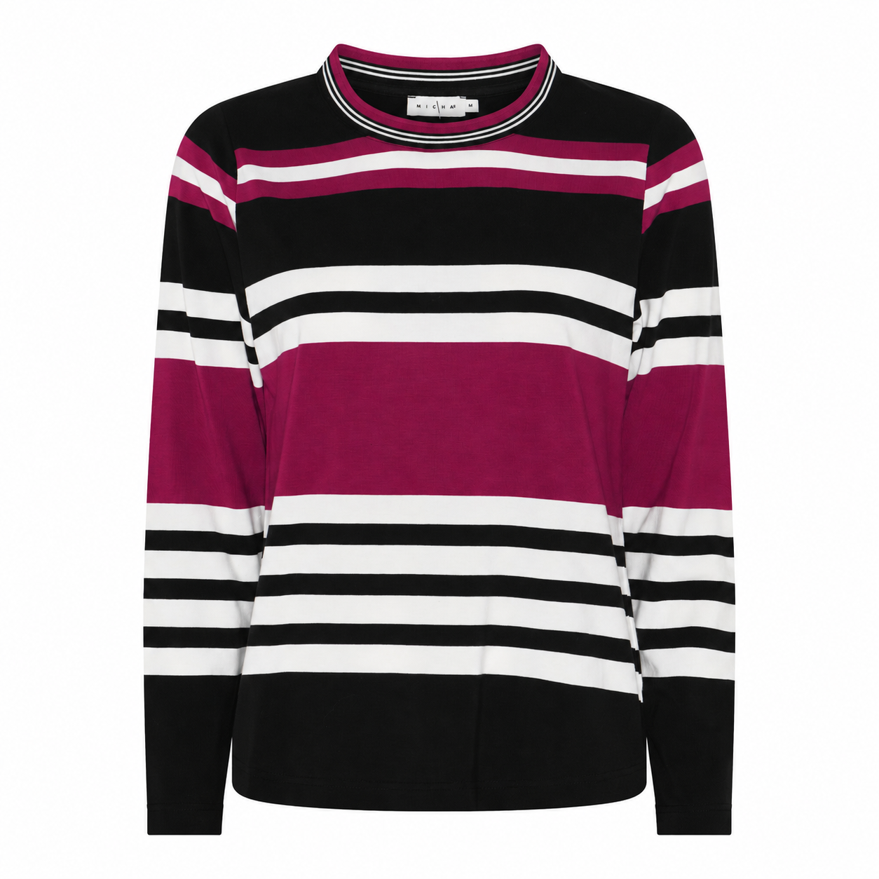 Pink Flambe/Black/Off whi