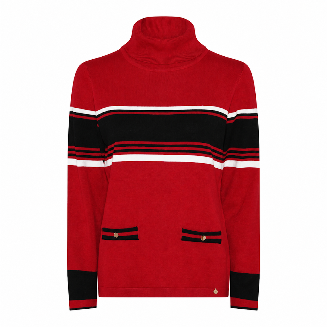 Basic Ecovero Stripe Knit