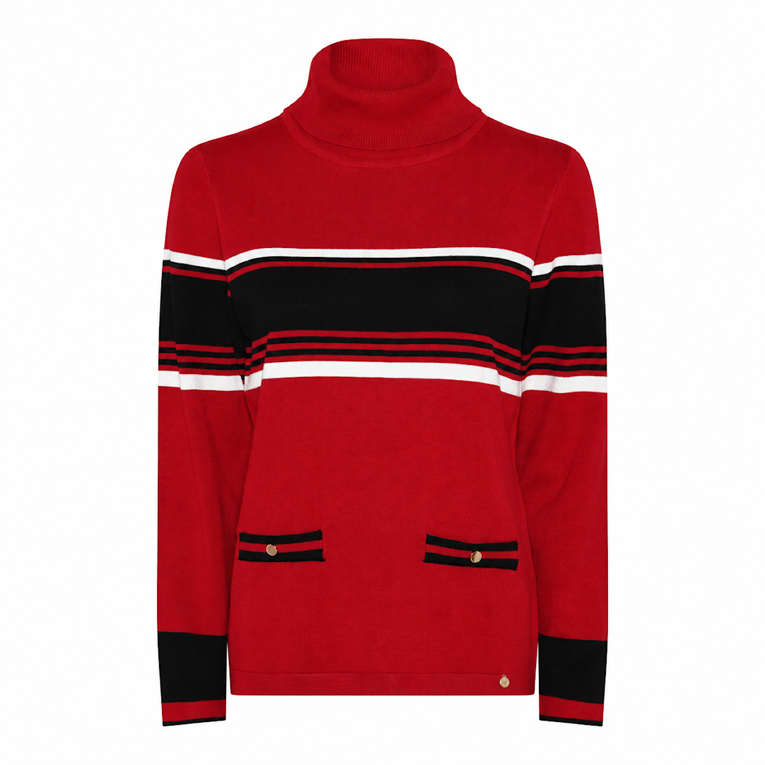 Basic Ecovero Stripe Knit