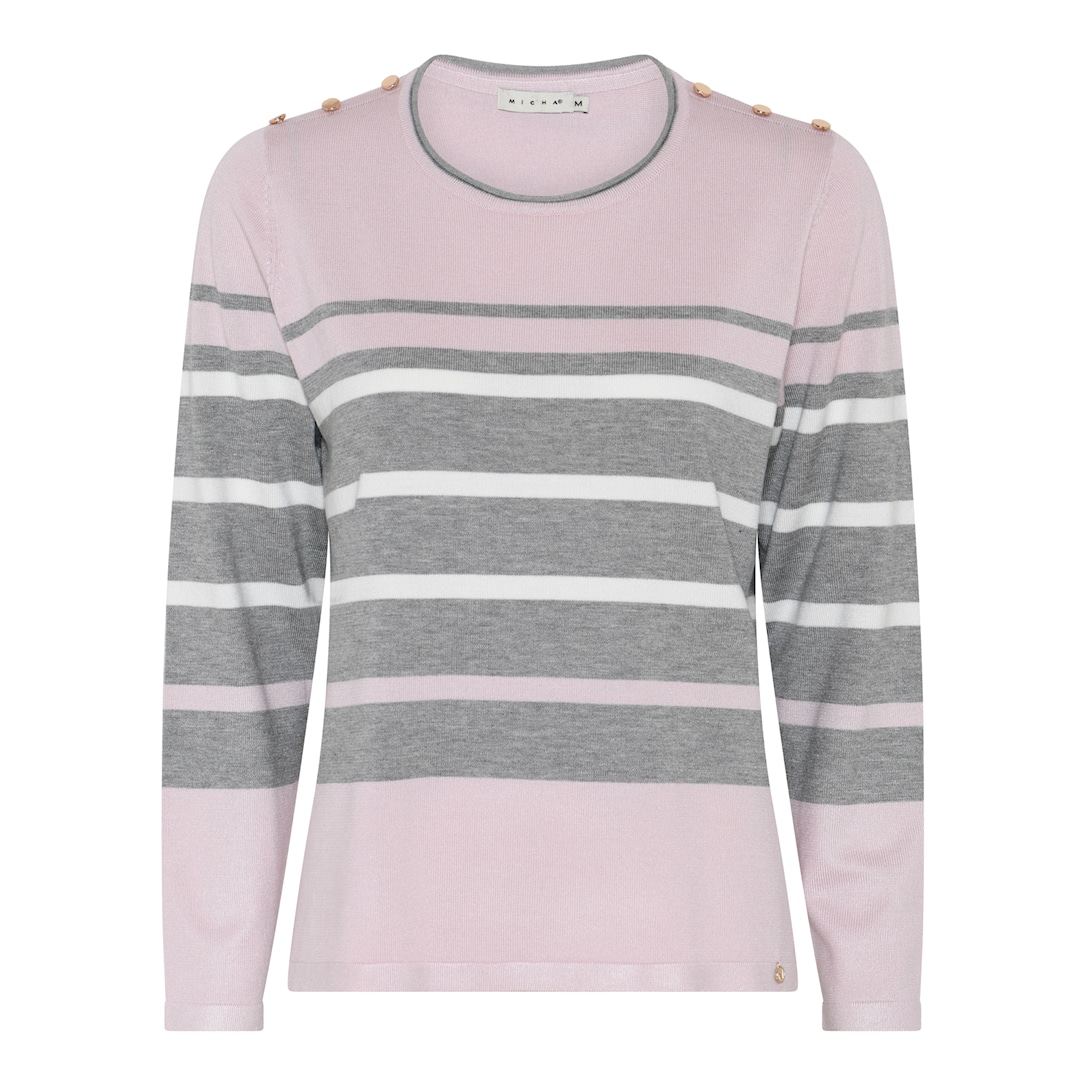 Basic Ecovero Stripe Knit