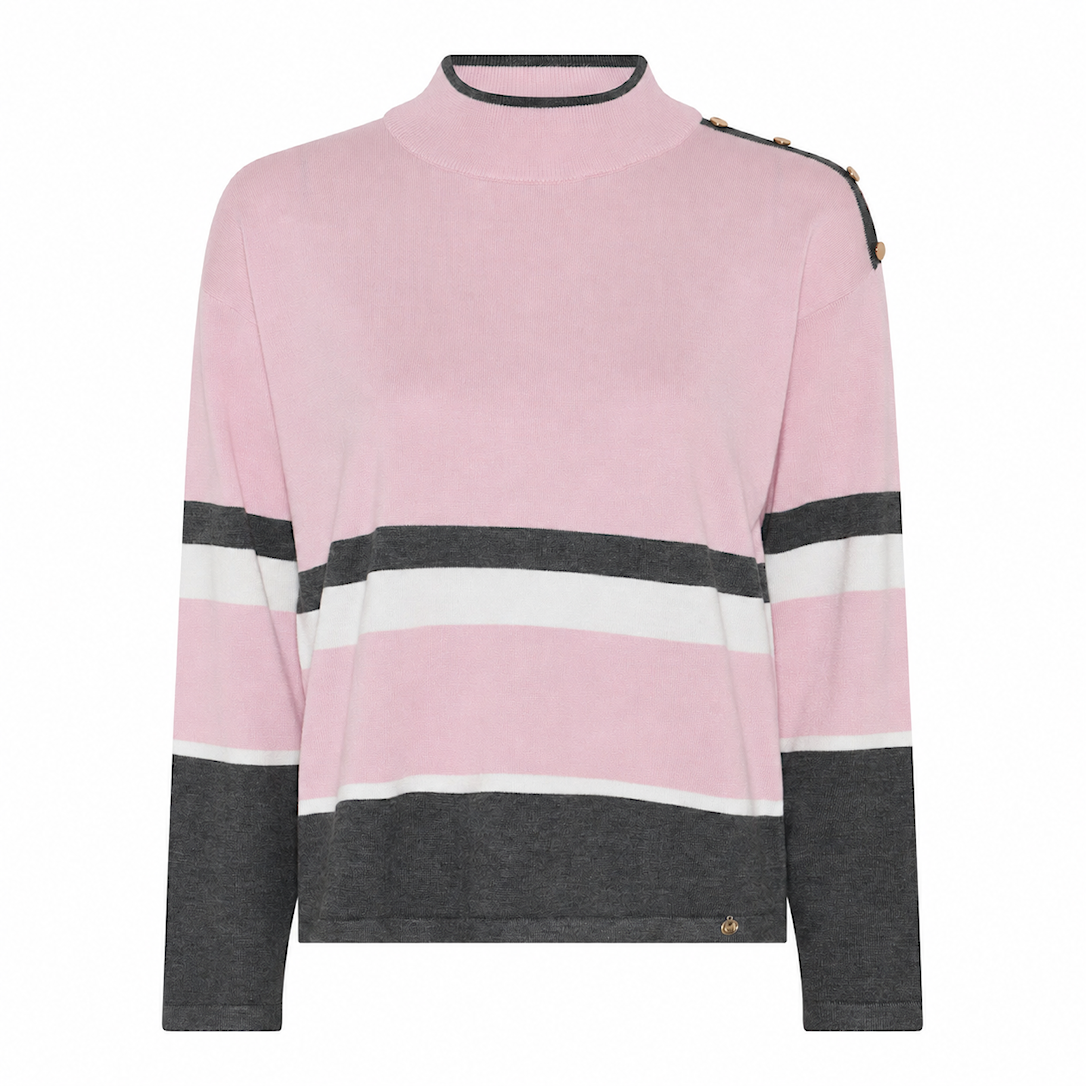 Basic Ecovero Stripe Knit