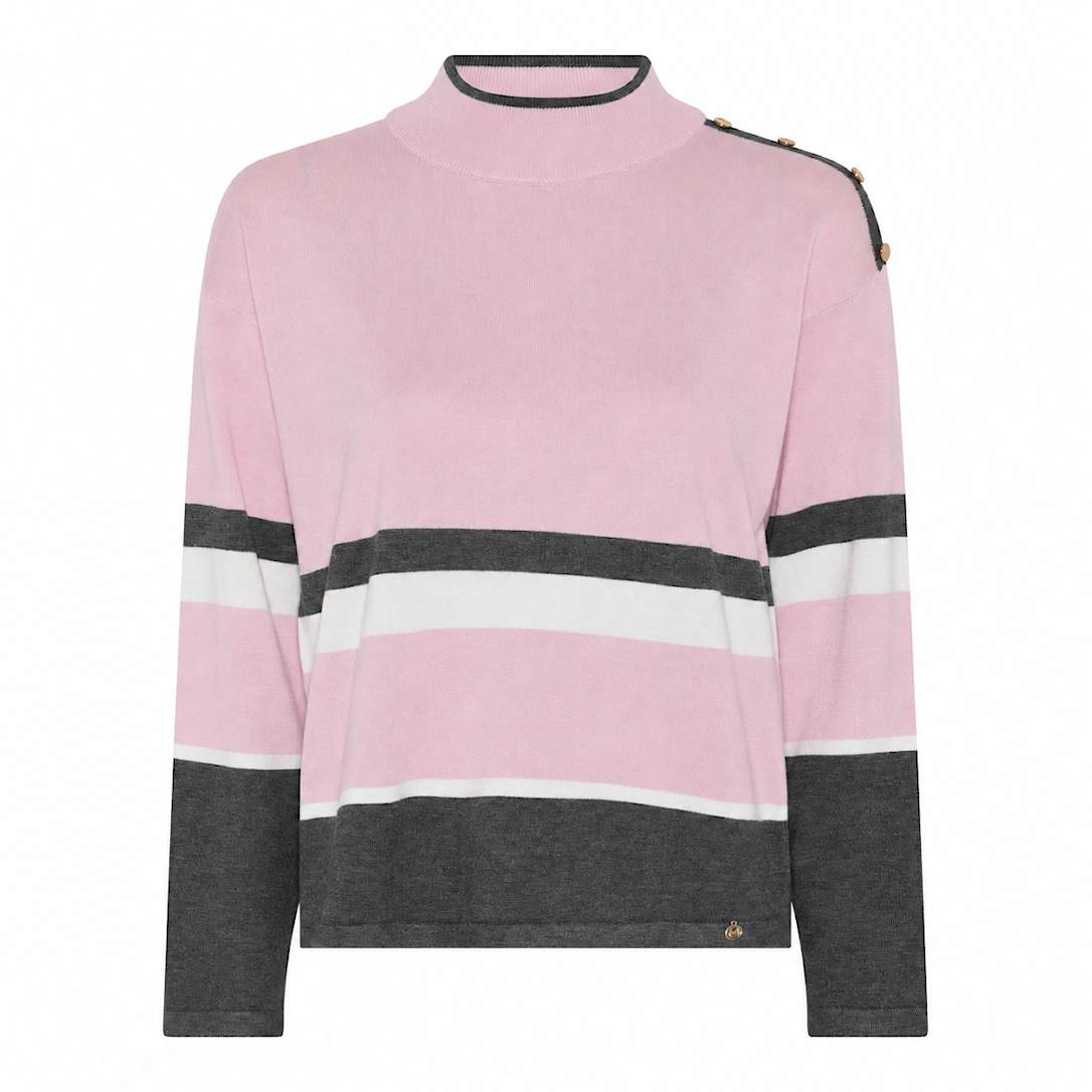 Basic Ecovero Stripe Knit