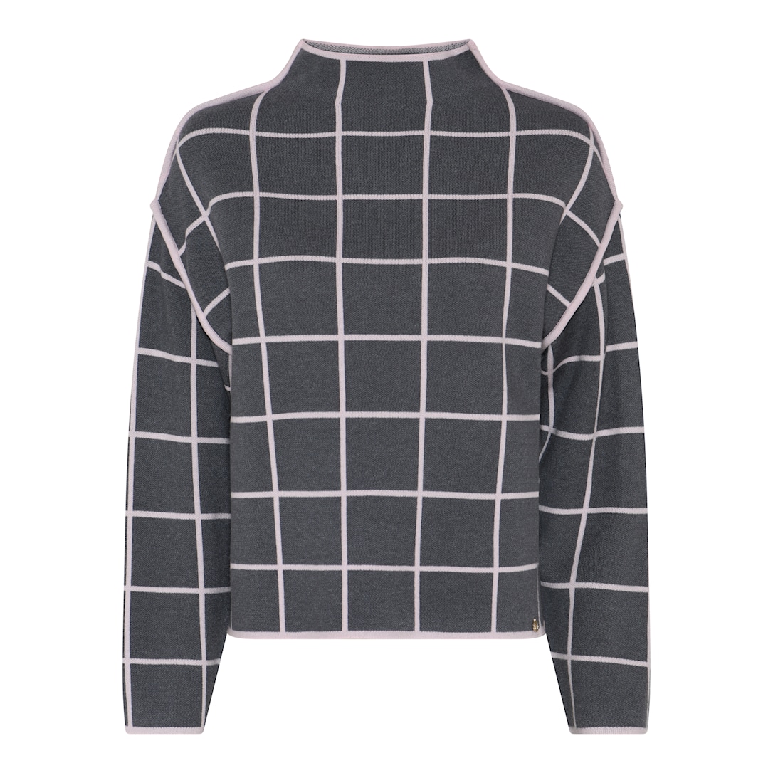 Chic Check Knit