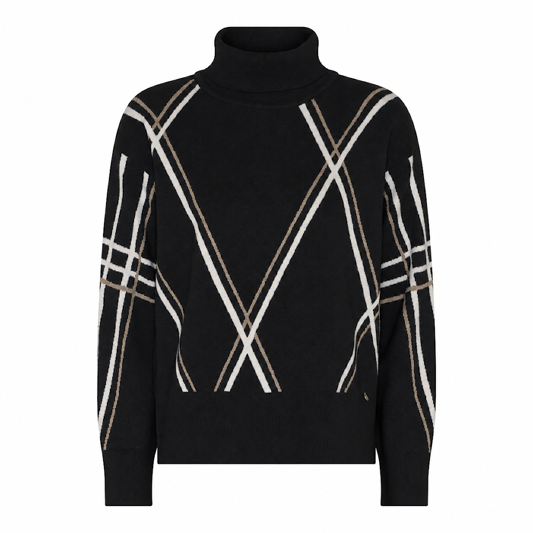 Elegant Stripe Knit