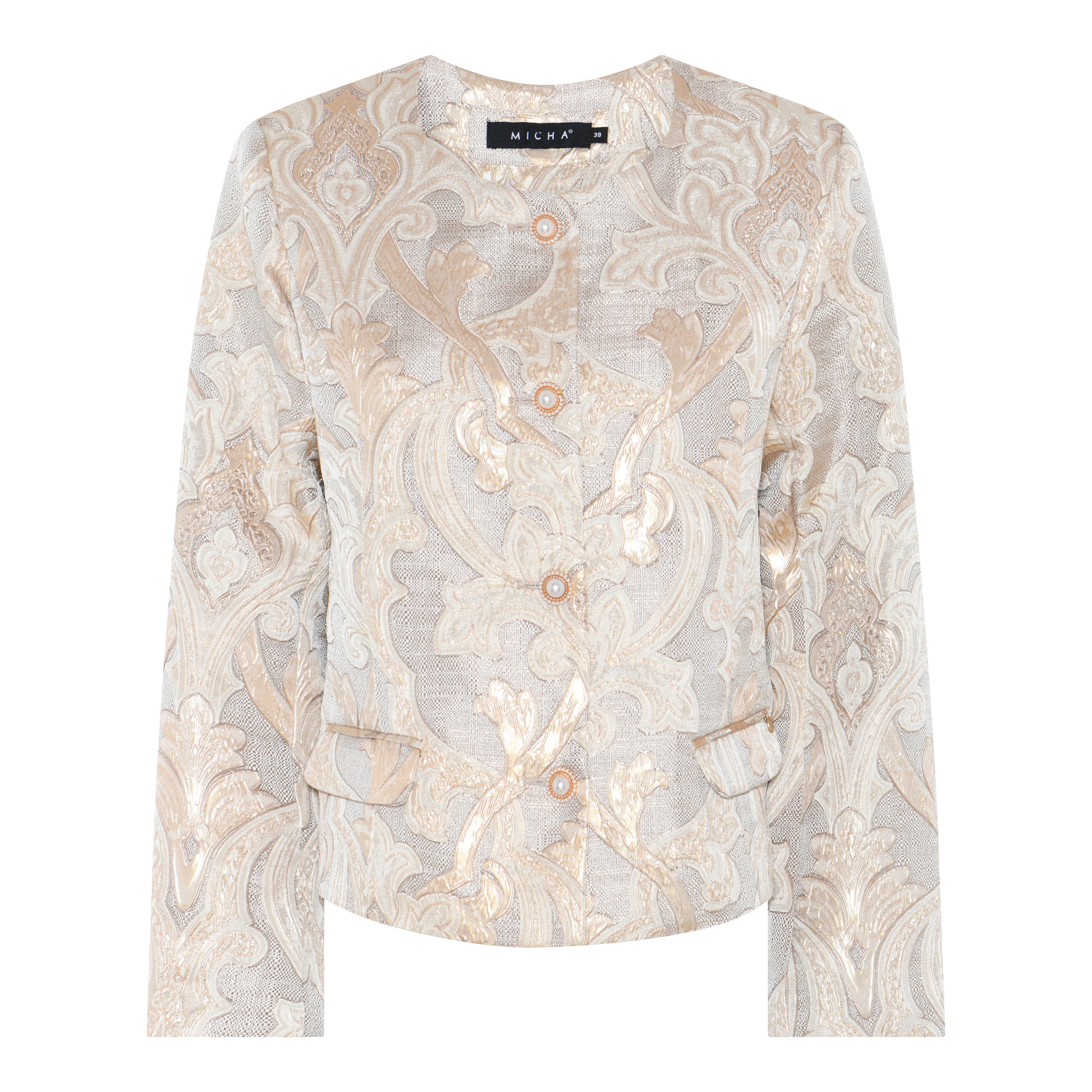 Rose Gold Brocade