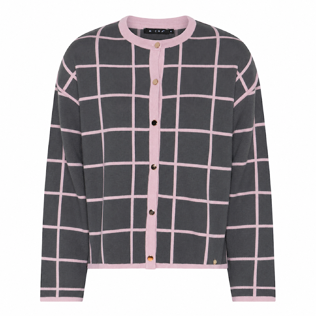 Chic Check Knit