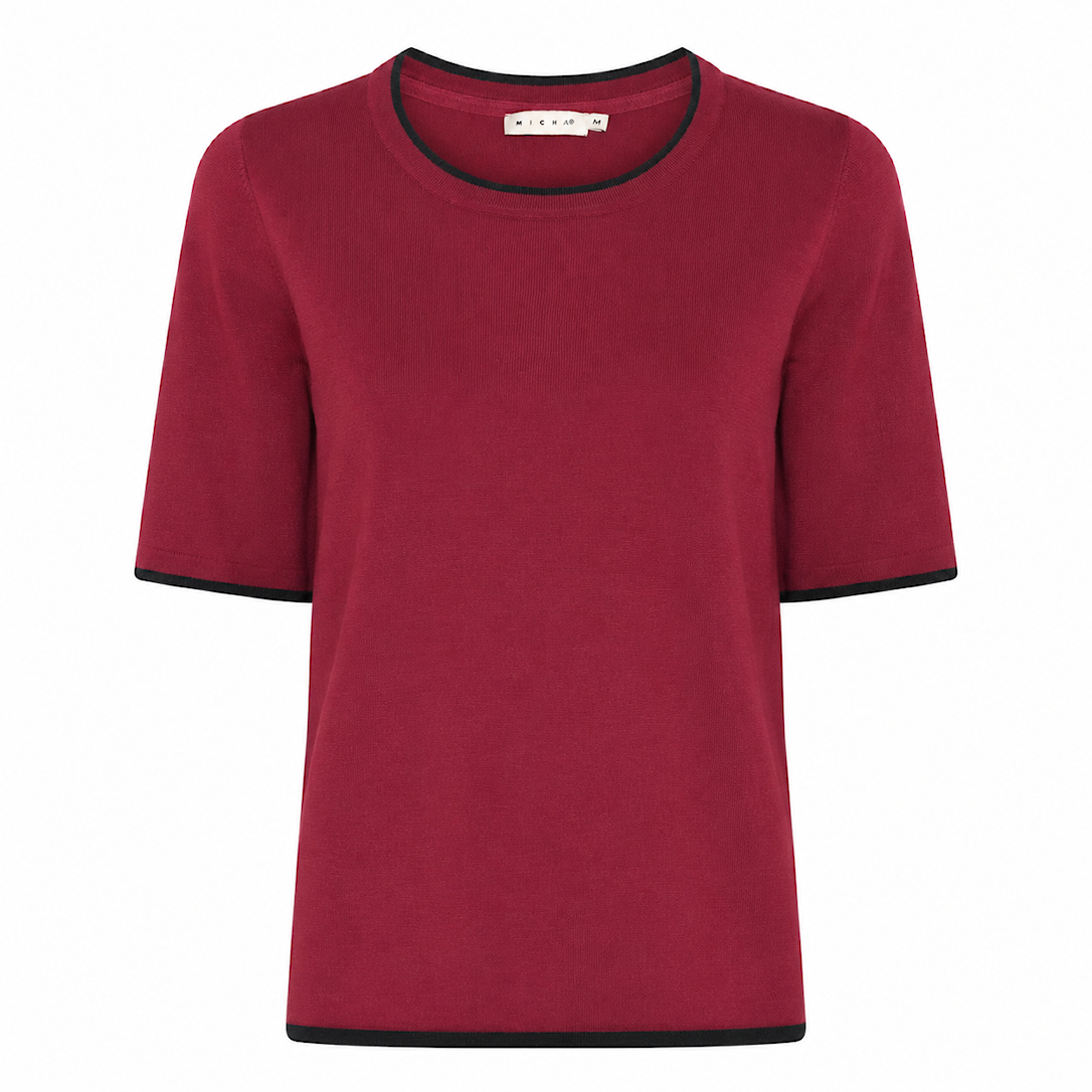 Basic Viscose Knit with Edge