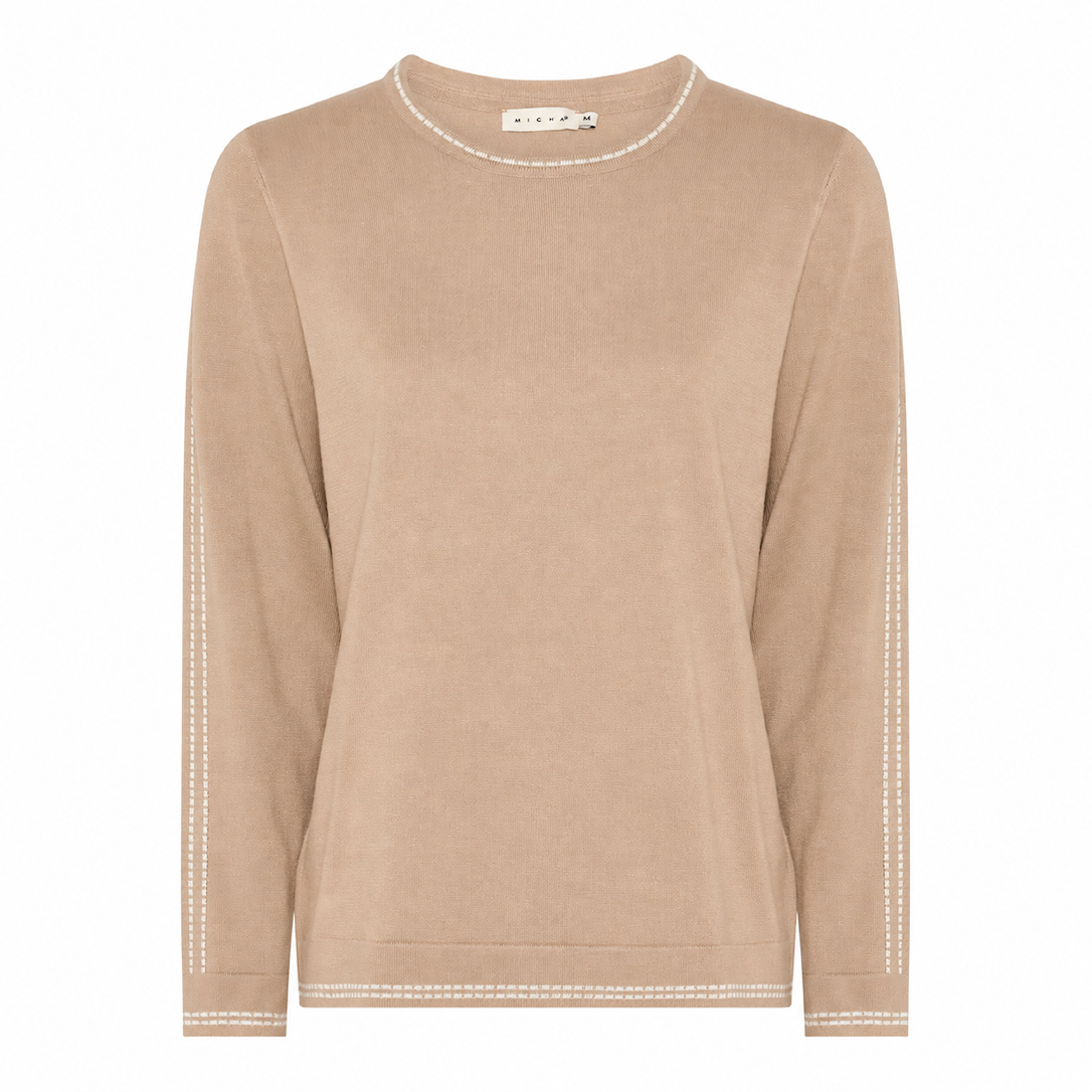 Basic Viscose Knit with Edge