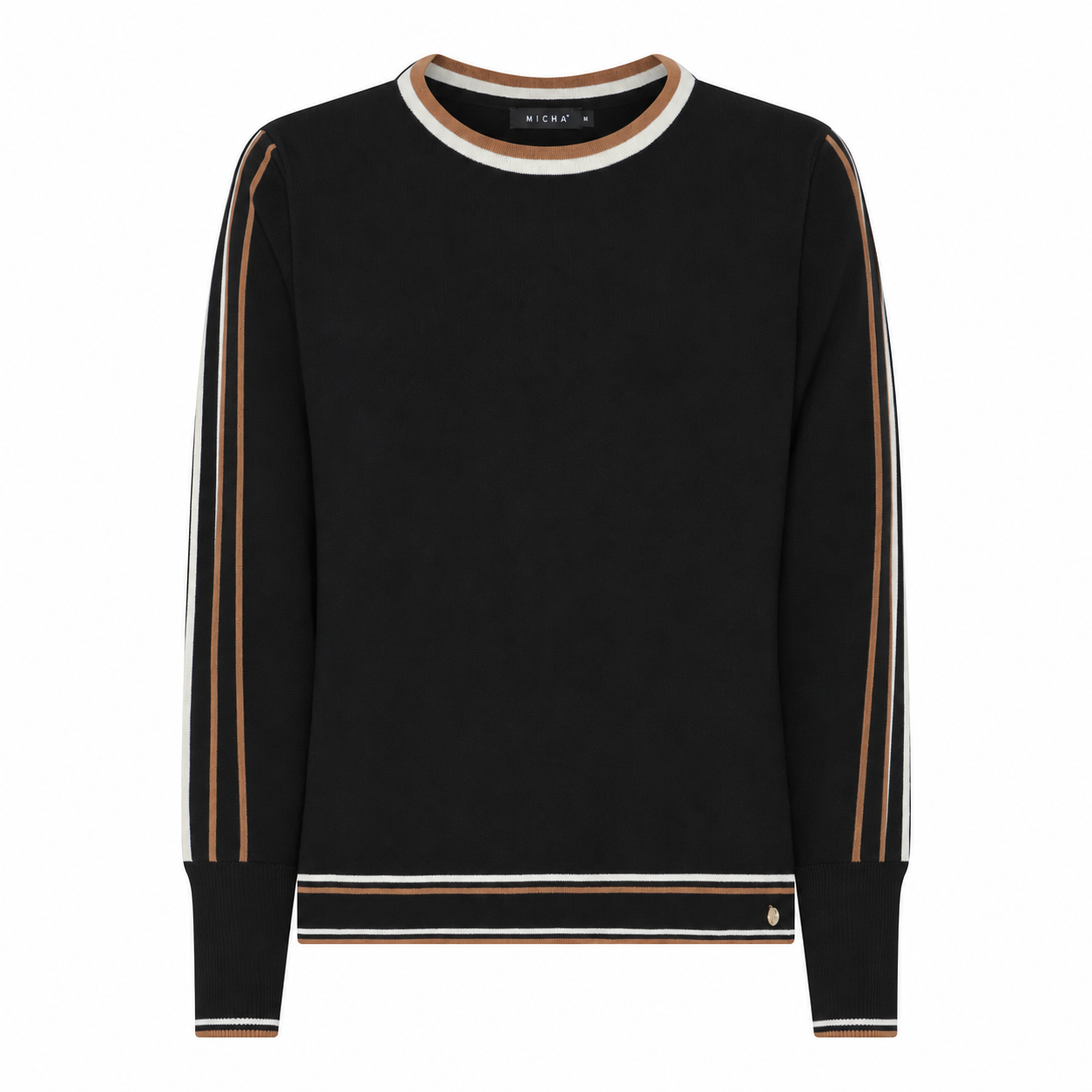Black/Camel/Offwhite